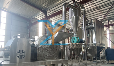 New dust removal grain grinding and powder production equipment